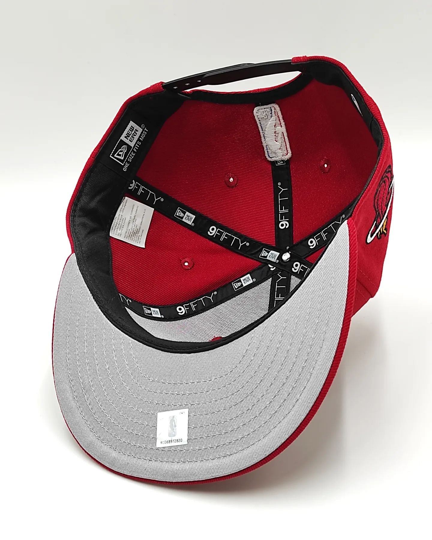 New Era Miami Heat 9Fifty snapback Rojo oscuro coleccion jersey