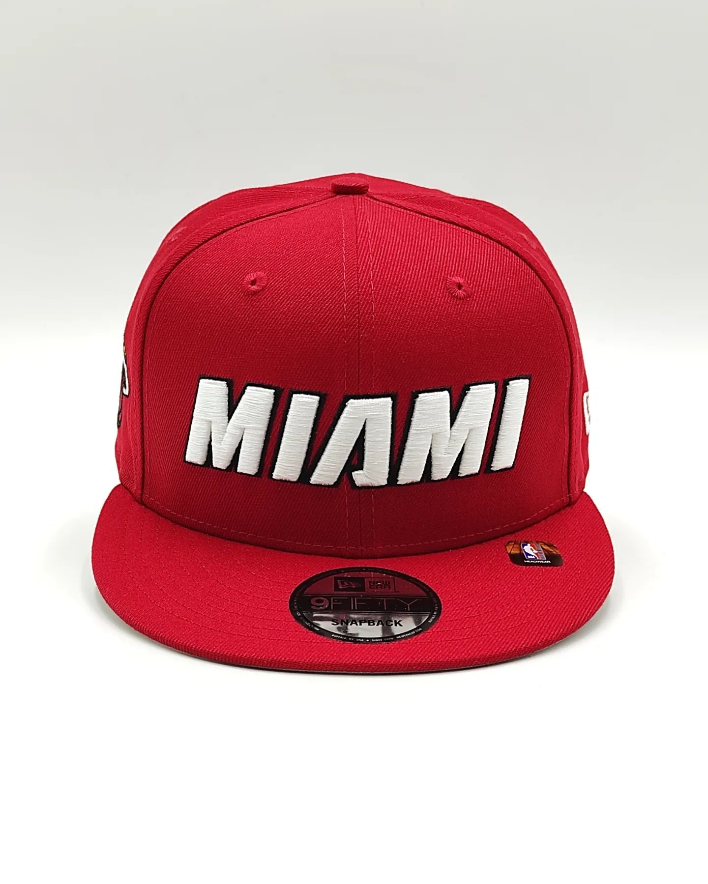 New Era Miami Heat 9Fifty snapback Rojo oscuro coleccion jersey