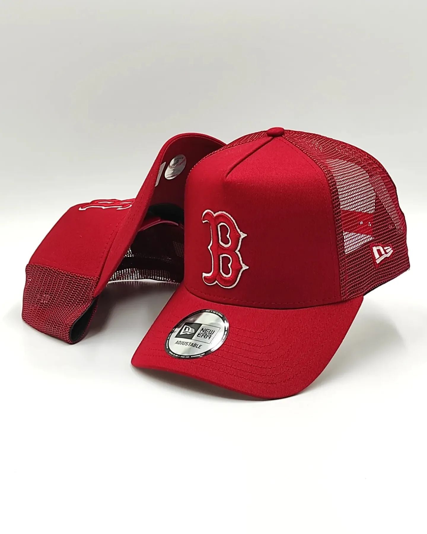 New Era Boston Red Sox league Essential trucker