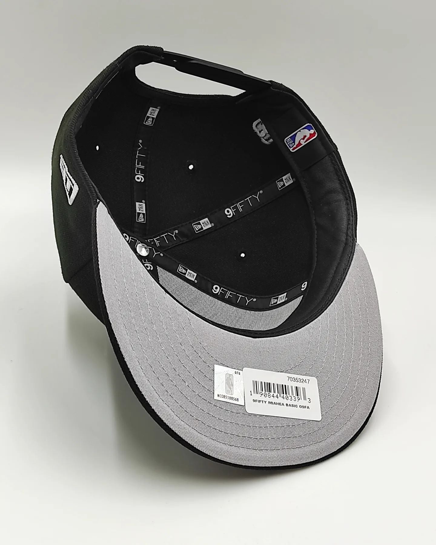 New Era Miami Heat 9fifty snapback negra