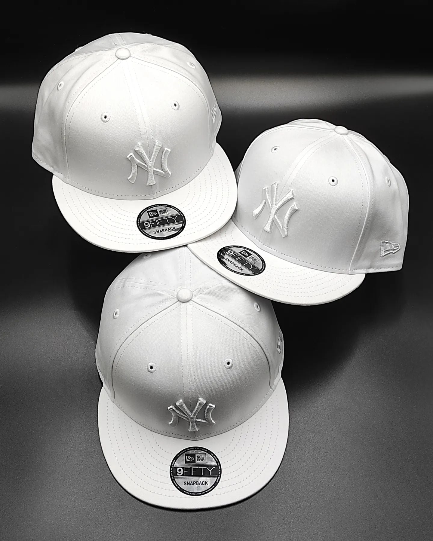 Gorra Curva Gorra Blanca De Los Yankees New Era Curved Brim White