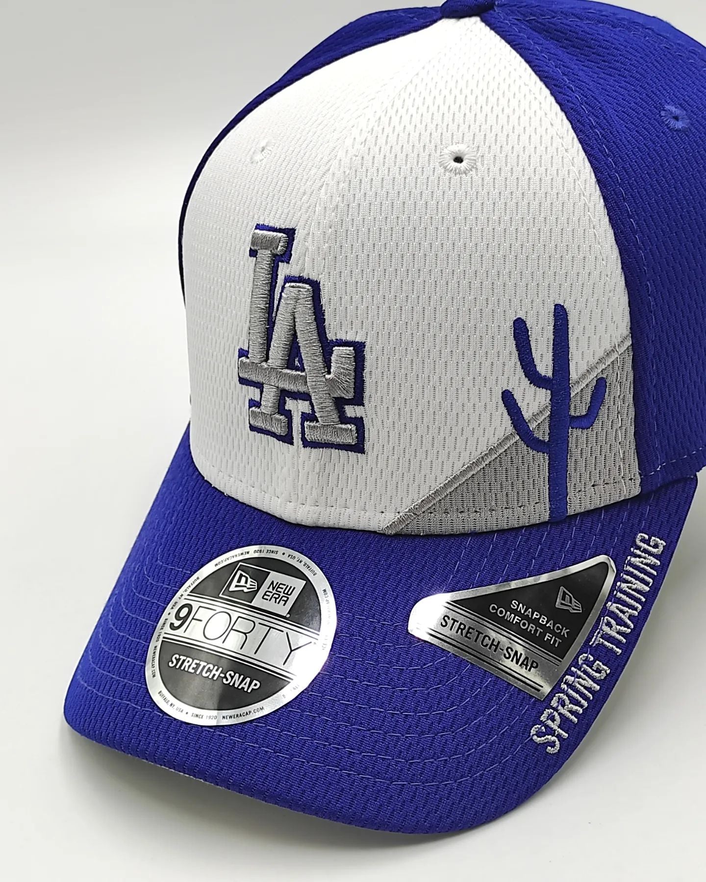 New Era Los Angeles Dodgers 9forty strech snap spring training