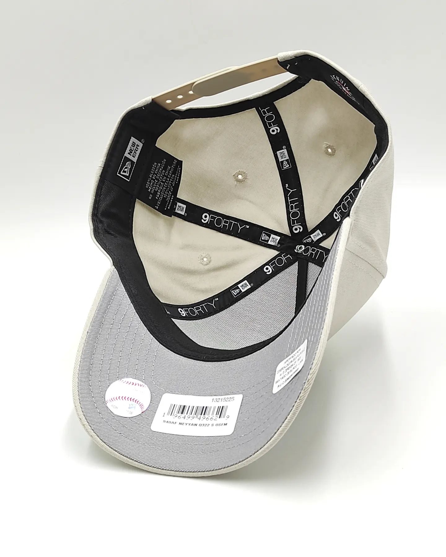 New Era New York Yankees 9Forty Aframe beige