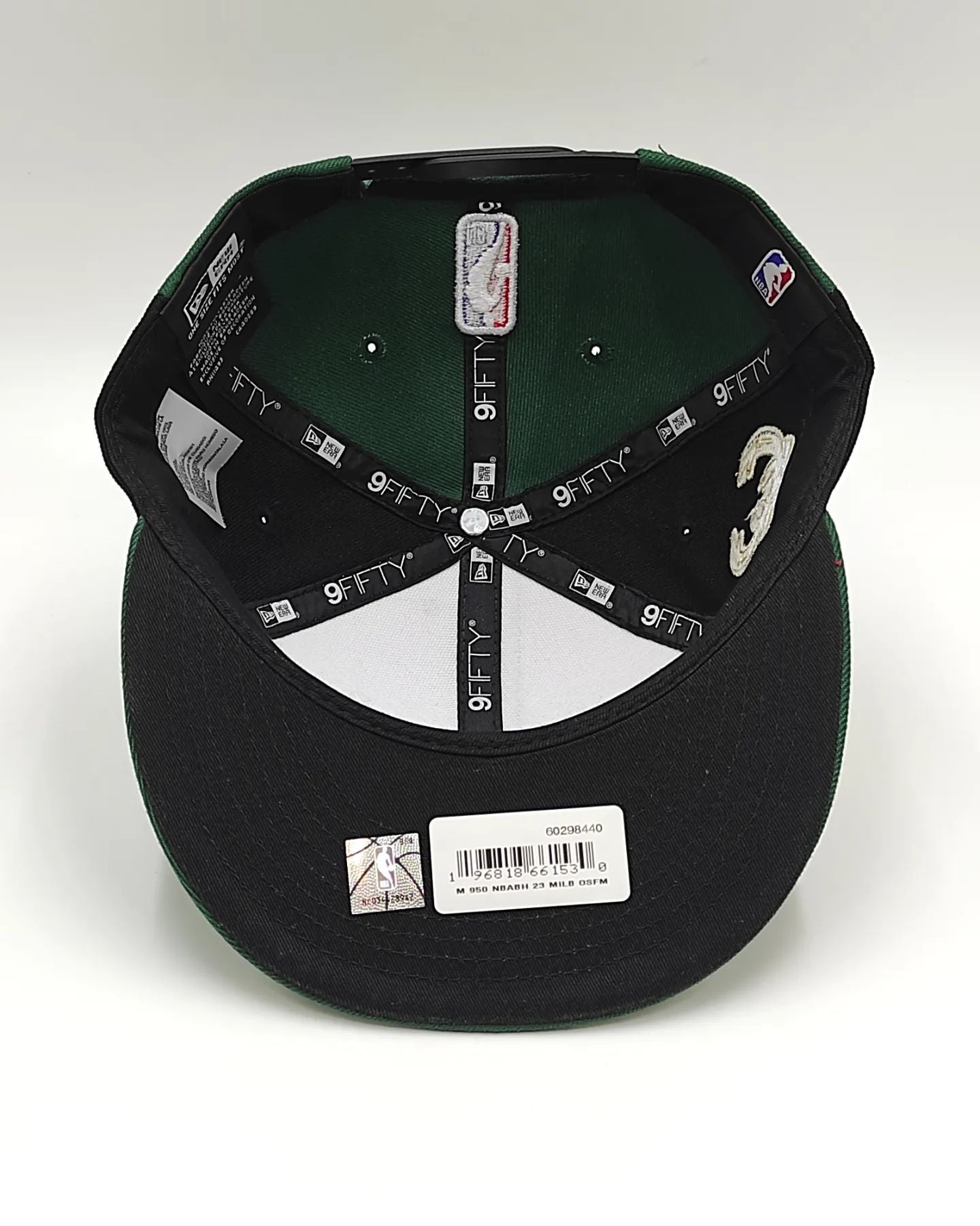 New Era Milwaukee Bucks NBA back Half 9FIFTY