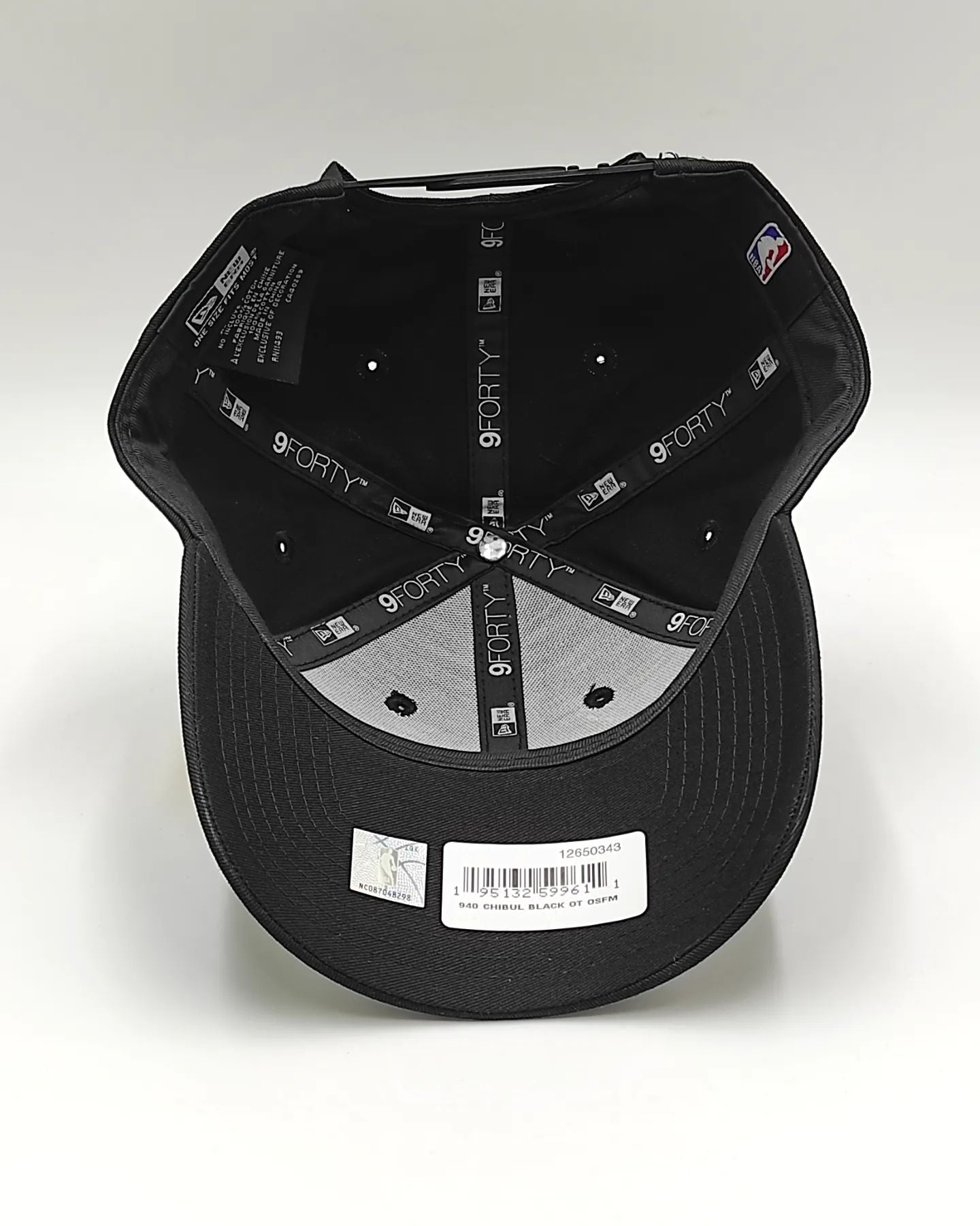 New era Chicago Bull 9Forty Black