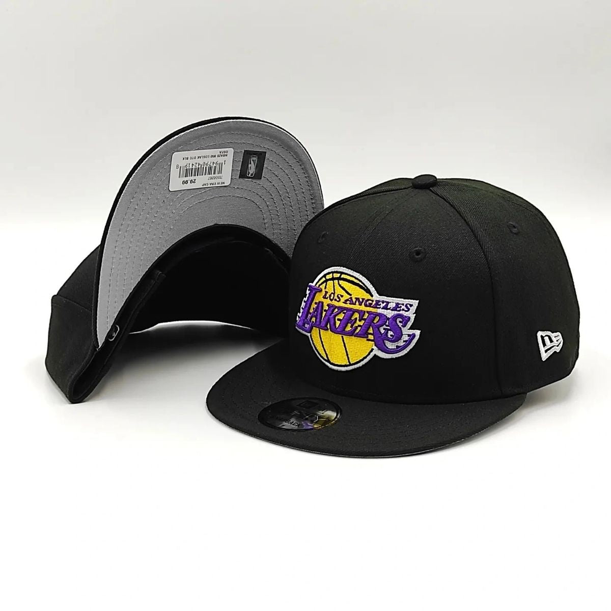 GORRA NEW ERA LOS ANGELES LAKERS 9FIFTY SNAPBACK NEGRO