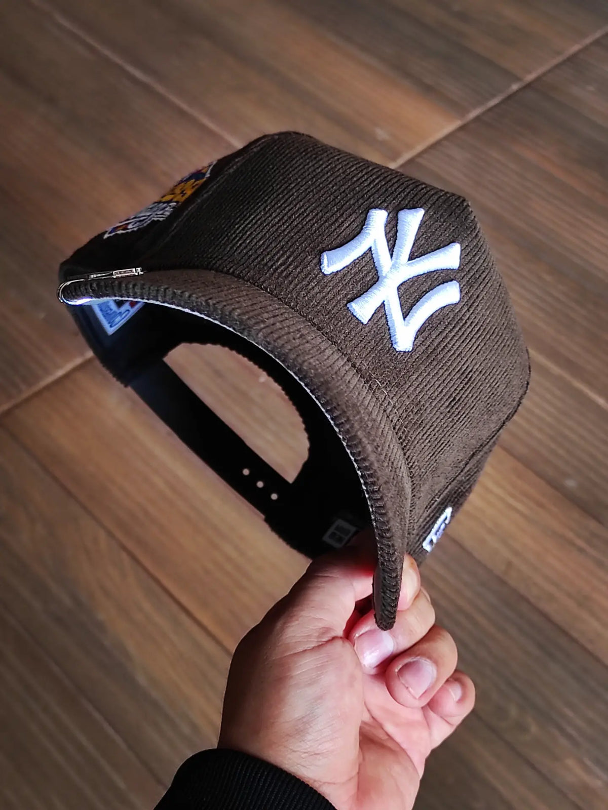 New era new York Yankees World series 1999 cord brown 9FORTY A-FRAME Snapback