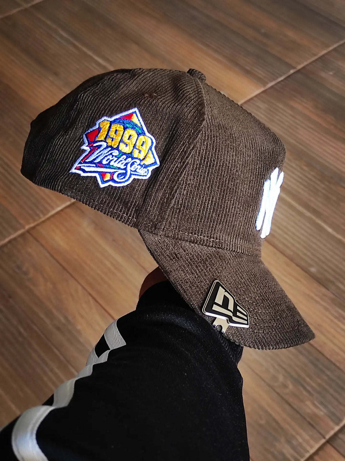 New era new York Yankees World series 1999 cord brown 9FORTY A-FRAME Snapback