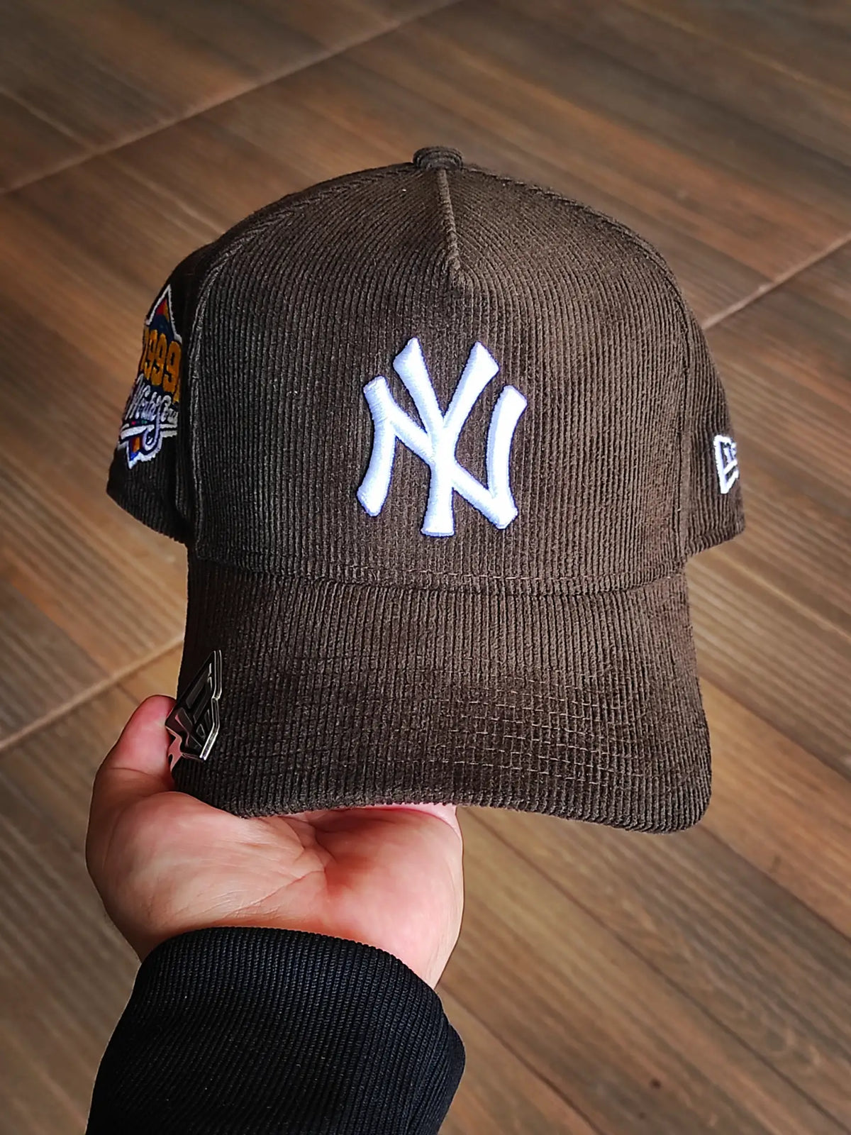 New era new York Yankees World series 1999 cord brown 9FORTY A-FRAME Snapback