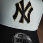 New era 9forty a-frame new york yankees world series 1999 two tone / grey uv snapback