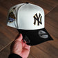 New era 9forty a-frame new york yankees world series 1999 two tone / grey uv snapback