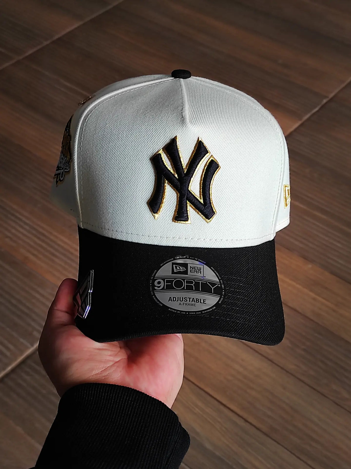 New era 9forty a-frame new york yankees world series 1999 two tone / grey uv snapback