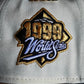 New era 9forty a-frame new york yankees world series 1999 two tone / grey uv snapback