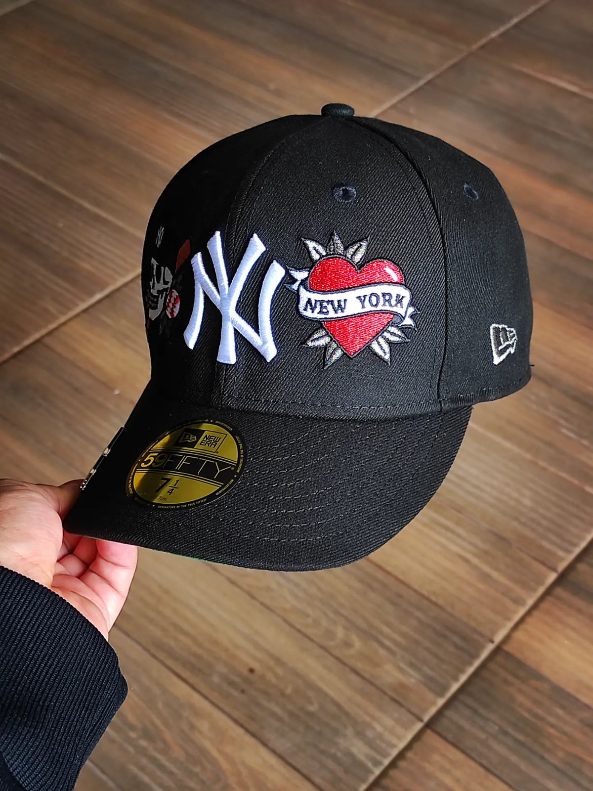 New Era New York Yankees World Series 1999 Tattoo Black Prime Edition 59Fifty Fitted Hat