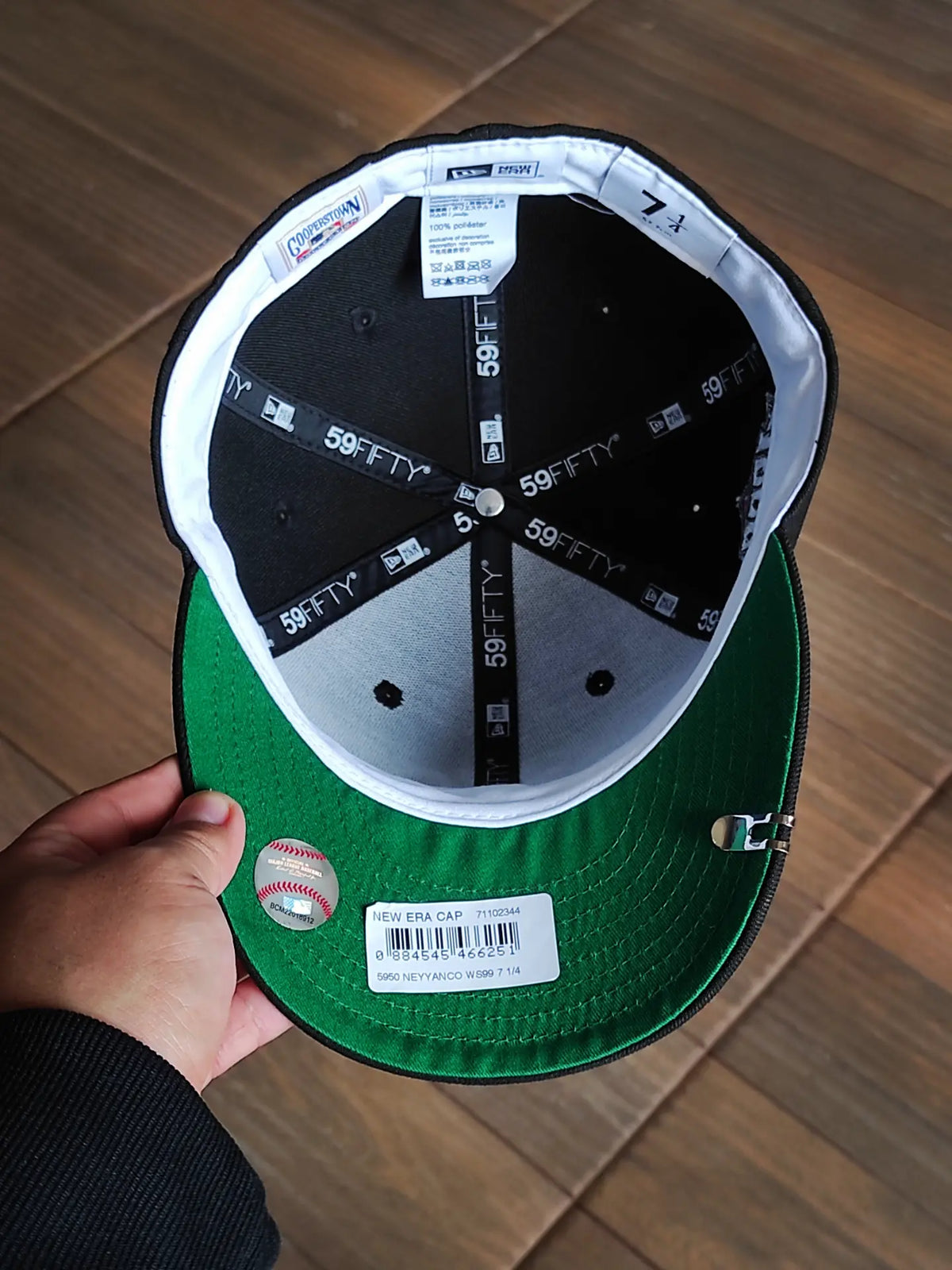 New Era New York Yankees World Series 1999 Tattoo Black Prime Edition 59Fifty Fitted Hat