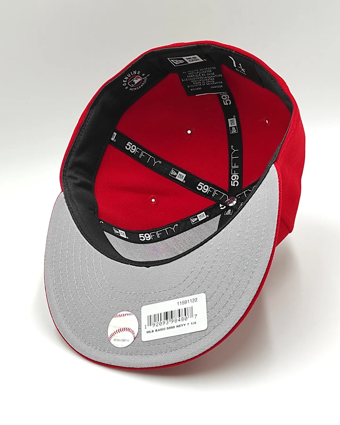New Era New York Yankees 59 fifty roja