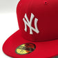 New Era New York Yankees 59 fifty roja
