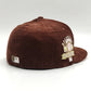 New Era Chicago Cubs All Star Game 1990 Coffe pink corduroy prime edition 59fifty fifted hat