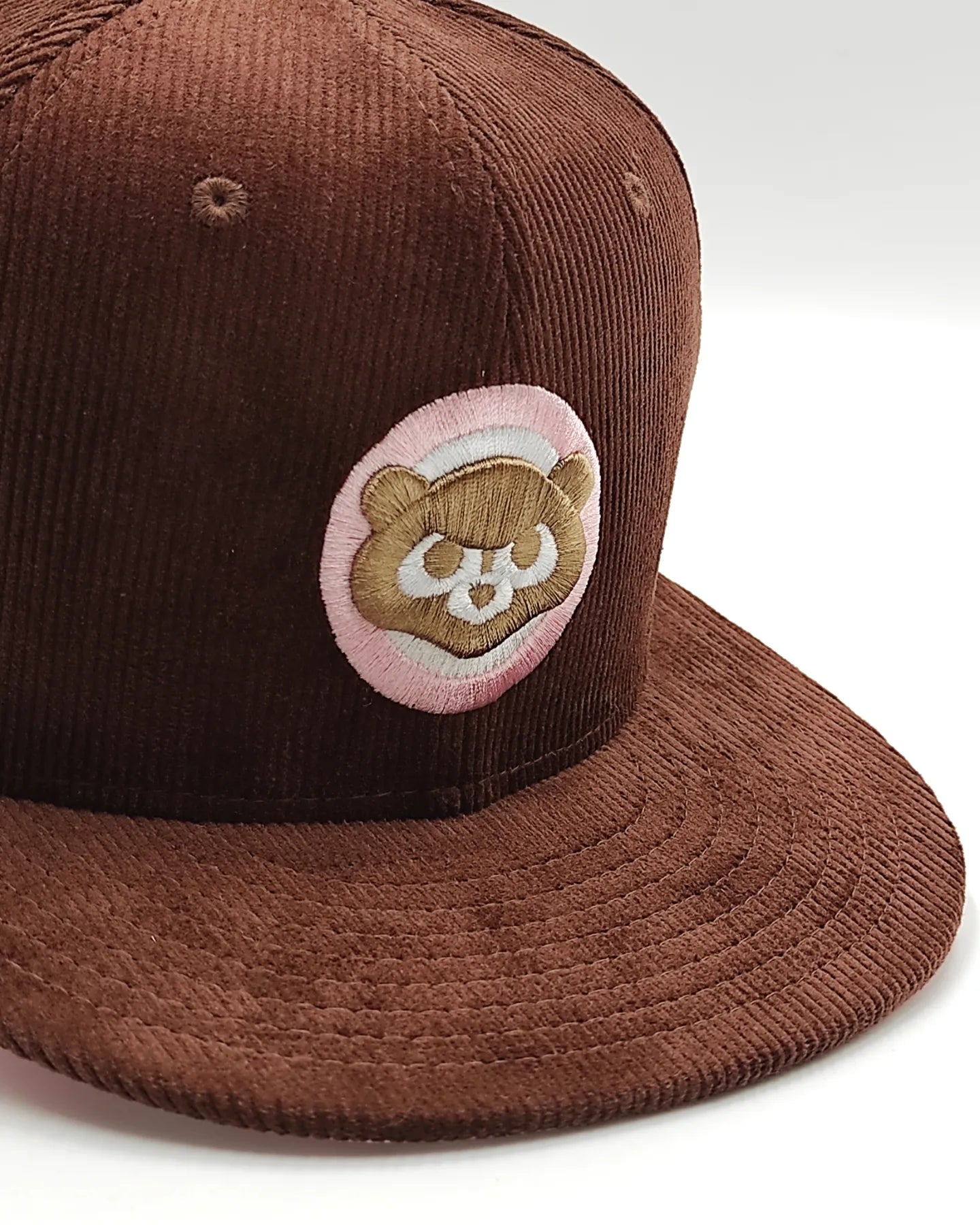 New Era Chicago Cubs All Star Game 1990 Coffe pink corduroy prime edition 59fifty fifted hat