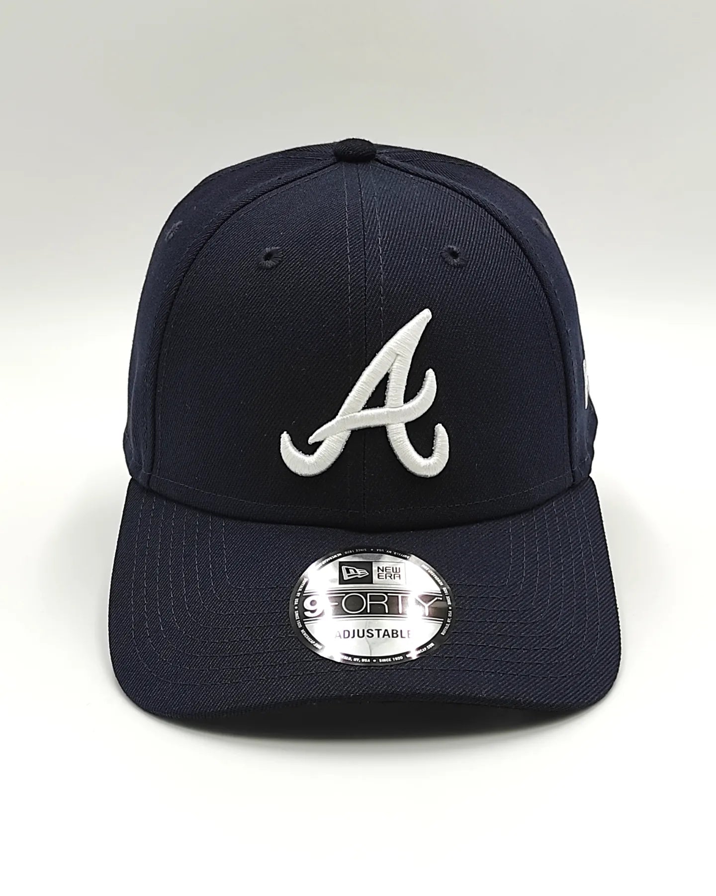 Casquette Atlanta Braves New Era 9forty - Ajustable - Nylon & Polyester - Vert/Noir - Ligue MLB