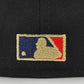 New Era 59fifty big easy Detroit Tigers aniversary patch hat - black, tan