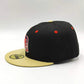 New Era 59fifty big easy Detroit Tigers aniversary patch hat - black, tan