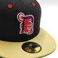 New Era 59fifty big easy Detroit Tigers aniversary patch hat - black, tan