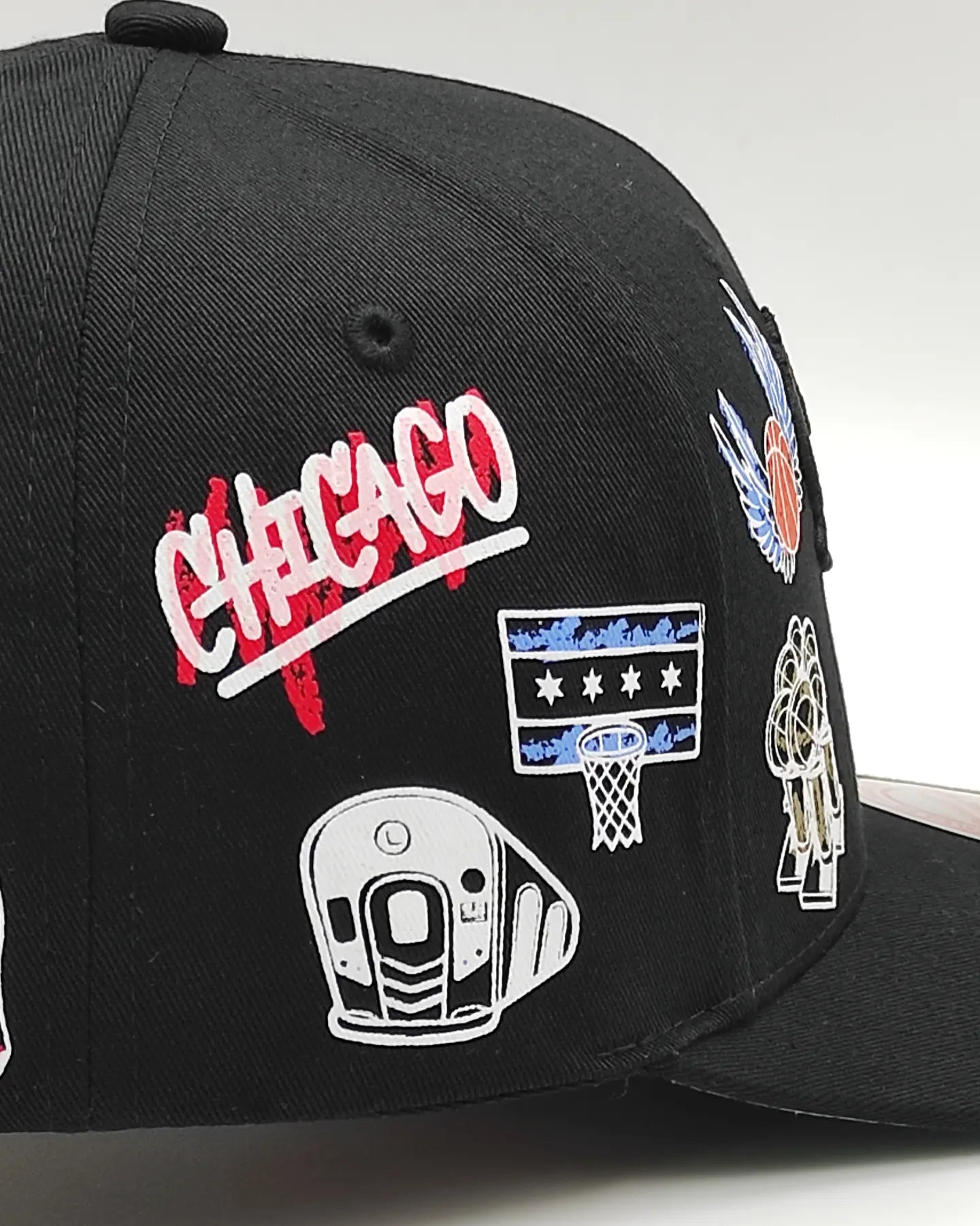 Mitchell And Ness Chicago Bulls 'Hand Drawn' Original Fit Snapback