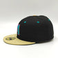 New Era 59fifty big easy Arizona Diamond 1998 inaugural season patch hat - black, tan