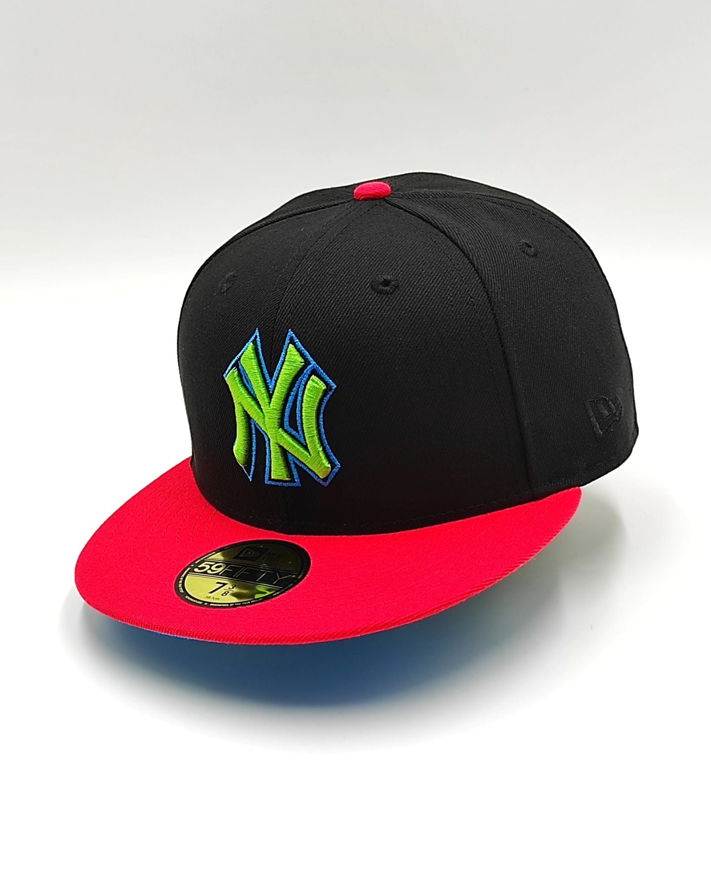 New Era 59Fifty Hat Weels New York Yankees 1999 world series patch hat - black infrared