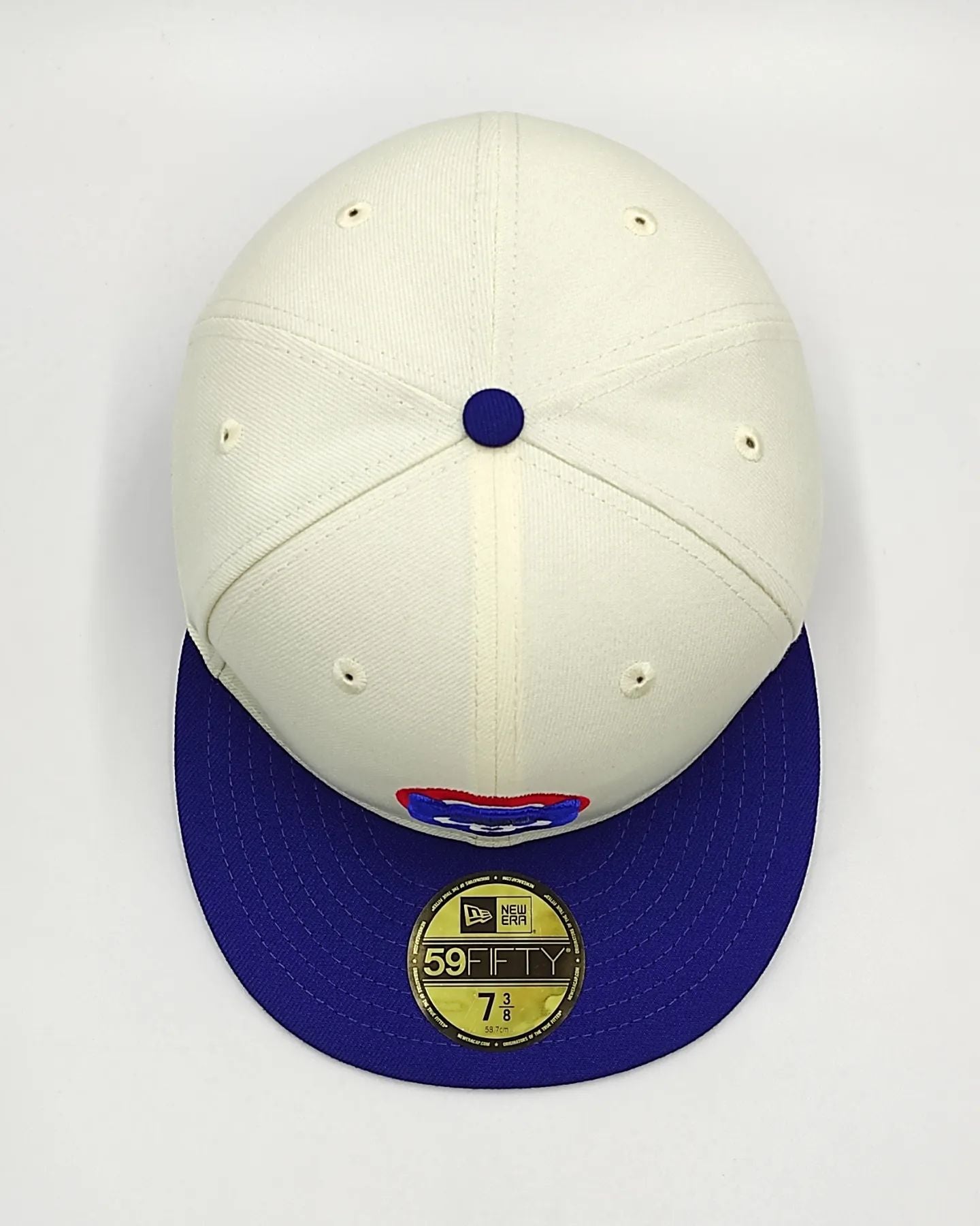 New Era Chicago Cubs Throwback White 59FIFTY Fitted