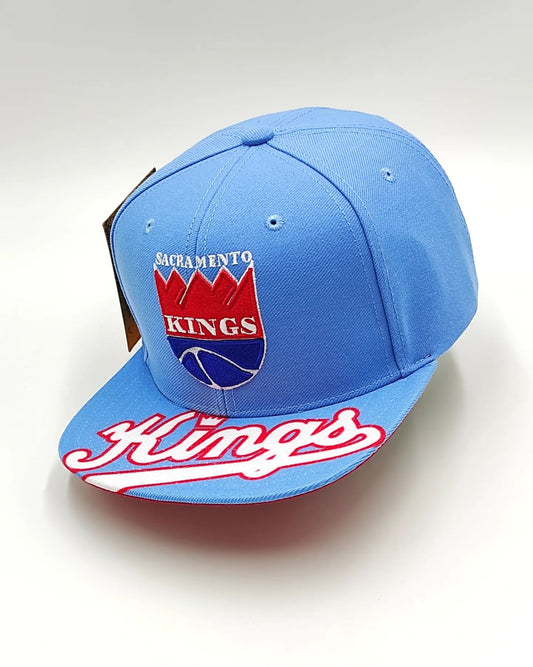 Gorra Snapback Mitchell & Ness SWINGMAN POP de los Sacramento Kings - Cielo