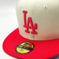 New Era Los Angeles Dodgers 100Th Anniversary Lava Cream Edition 59Fifty