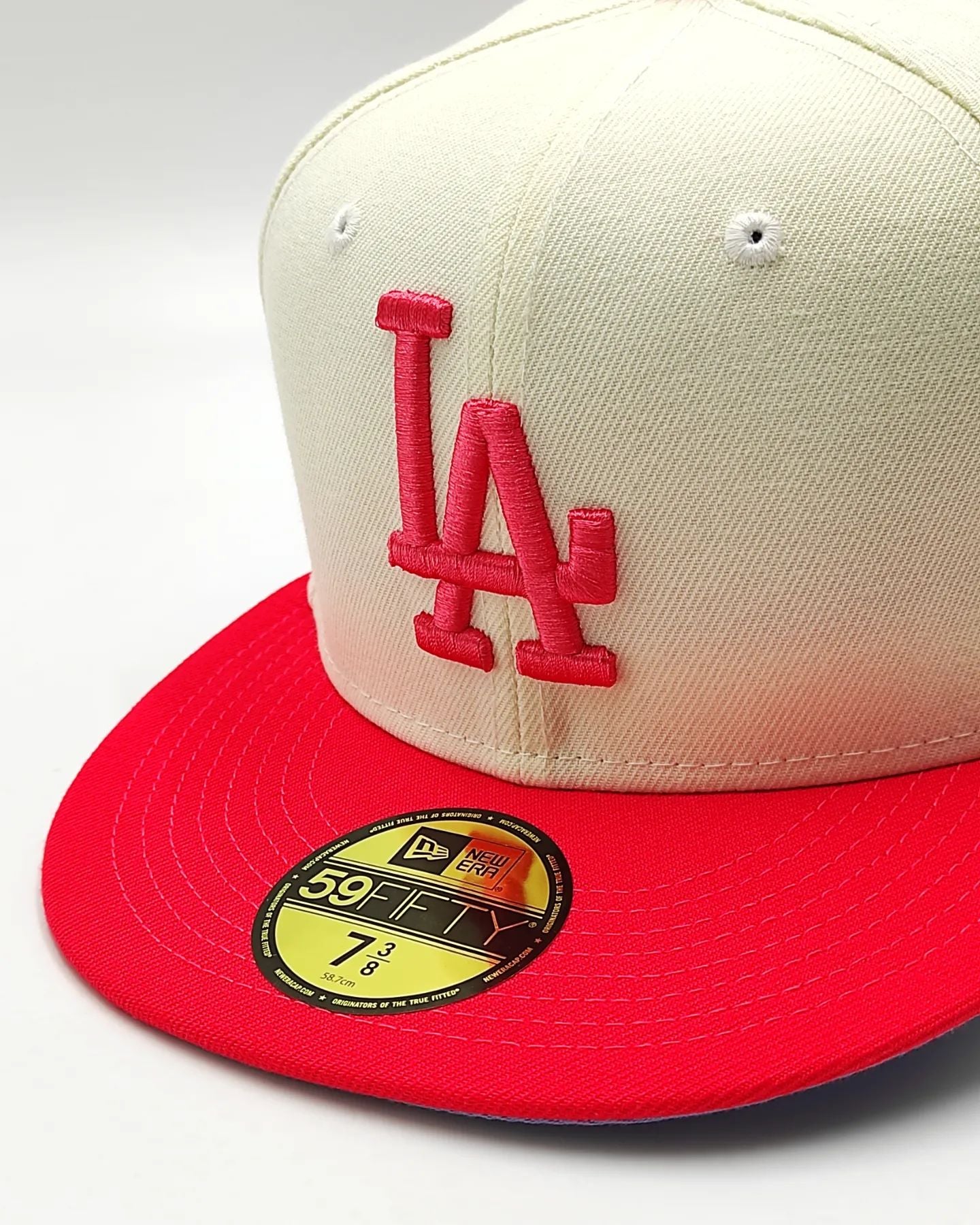 New Era Los Angeles Dodgers 100Th Anniversary Lava Cream Edition 59Fifty