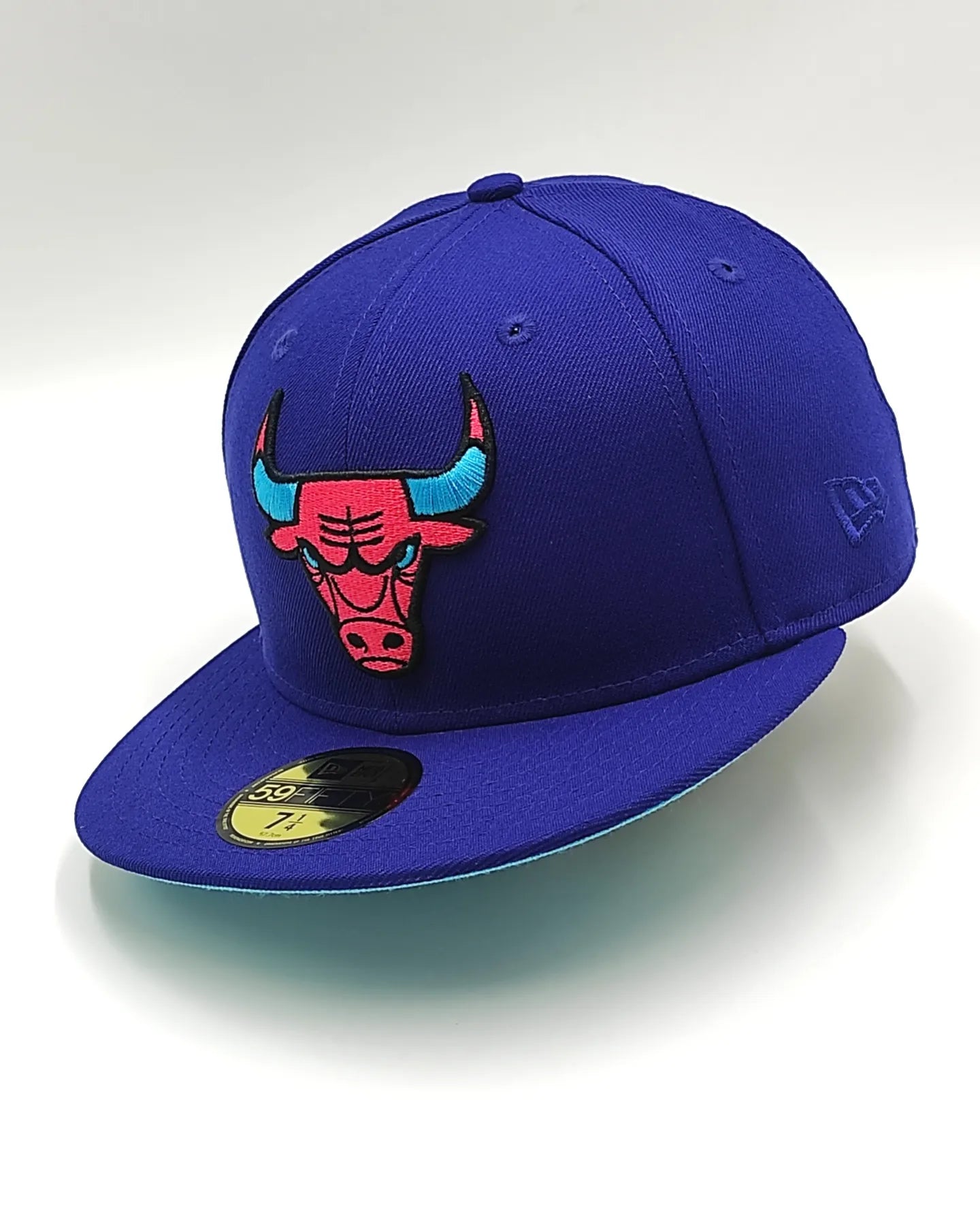 New Era 59fifty Interestelar Helly Chicago bulls hat - royal