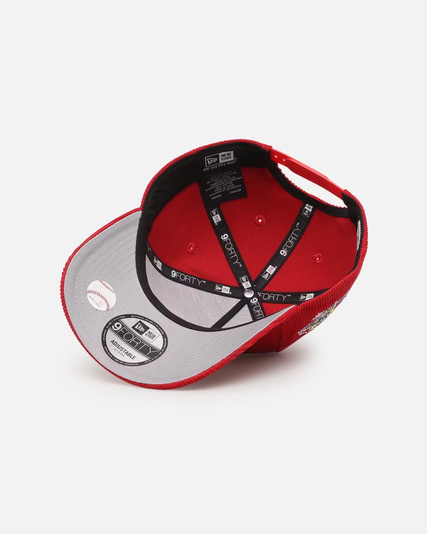 Los Angeles Dodgers 'Upside Down LA Cord' 9FORTY A-Frame Corduroy Snapback