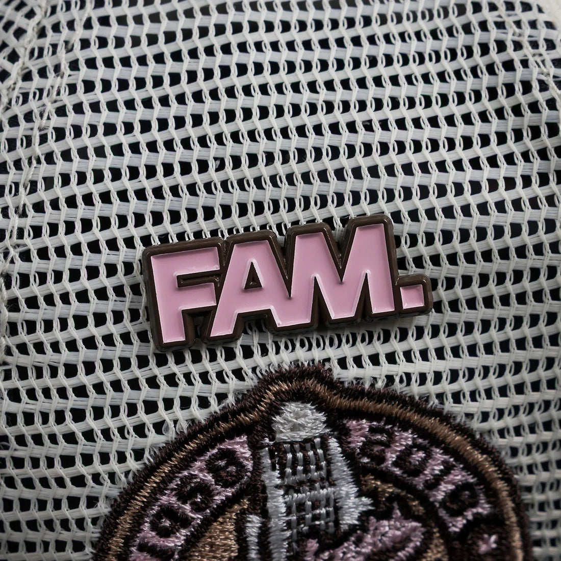 NEW ERA 9FORTY A-FRAME MLB LOS ANGELES DODGERS 60TH 2TONE / PINK UV TRUCKER