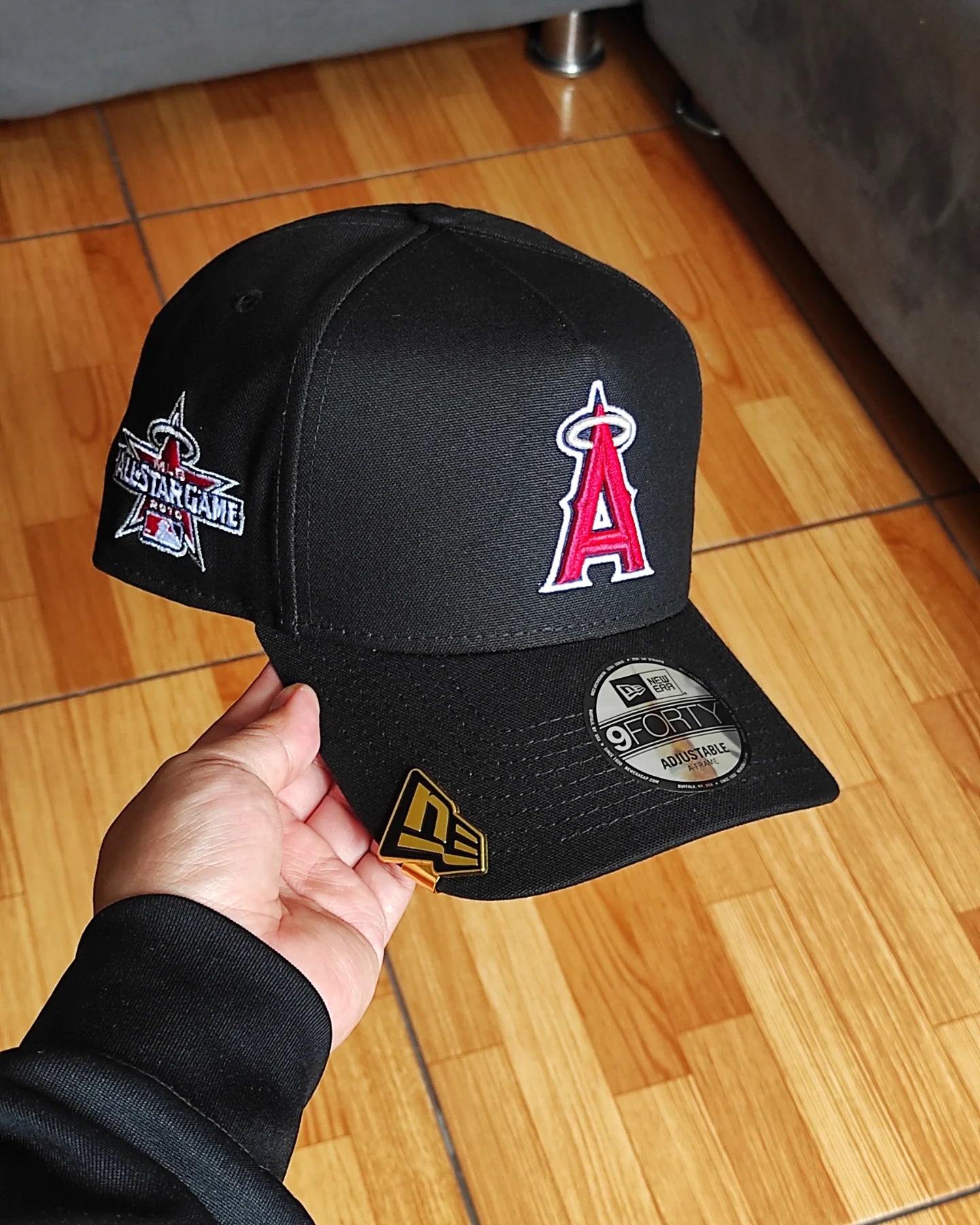 New Era Anaheim Angels All Star Game 2010 black 9 FORTY A-FRAME