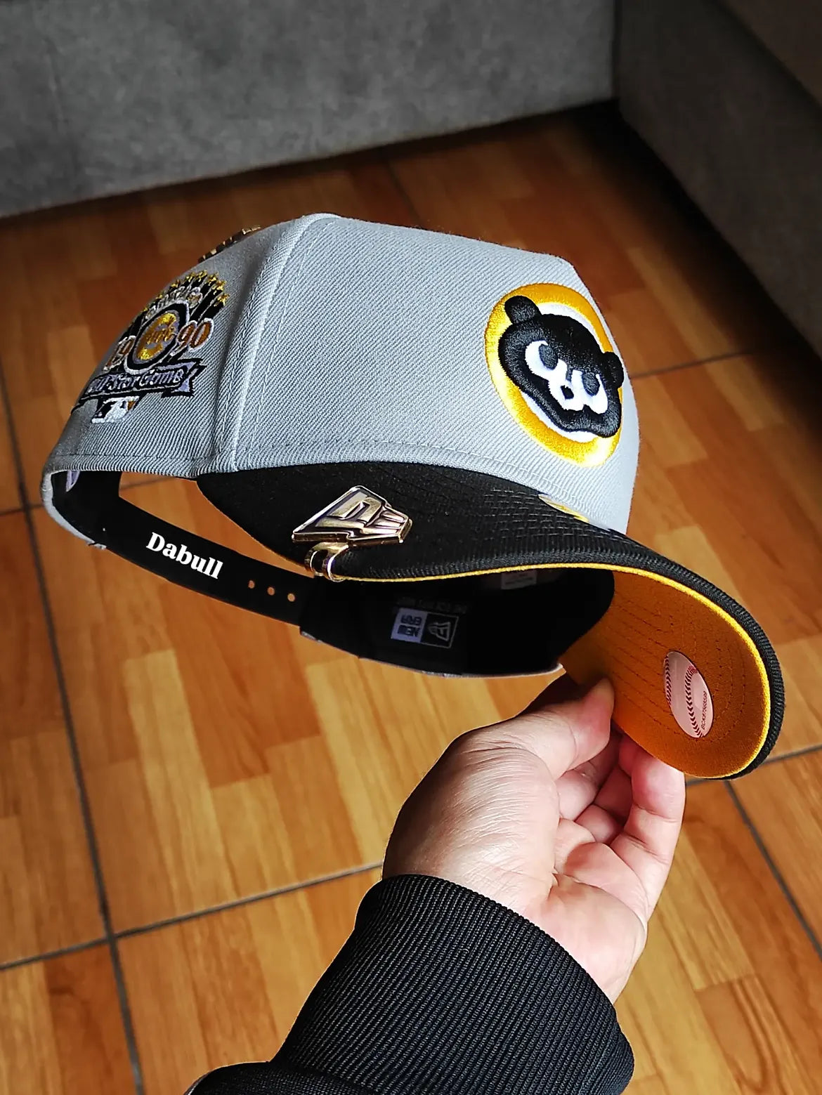New Era 9forty chicago cubs all star game 1990 two tone / yellow uv