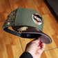 Olive Green Chicago Cubs Brown Visor Snow Gray Bottom 1990 All Star Game Side Patch New Era 9Fifty Snapback