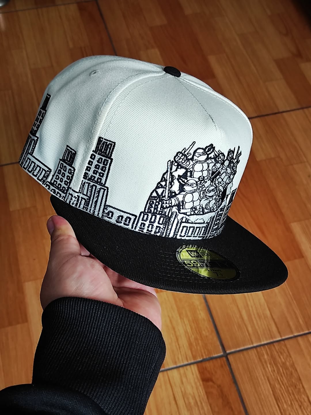 59FIFTY Tortugas ninja Chrome black a frame