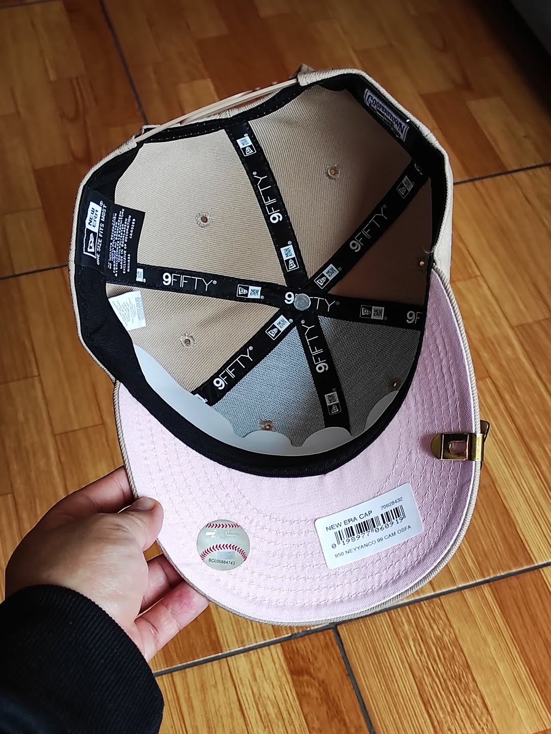 New Era New York Yankees World Series 1999 Camel 9Fifty Snapback Hat