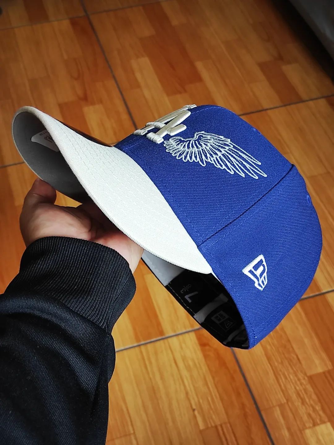 LA Dodgers MLB Team Wings 59FIFTY Fitted Cap Navy