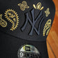 New era New York Yankees paisley BLACK 9FORTY A-FRAME HAT
