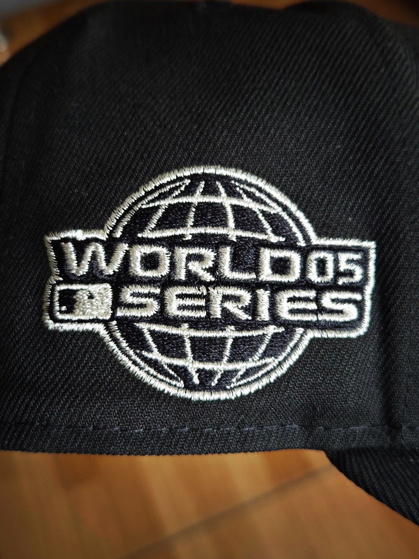 NewEra White Sox World Series Black 9fifty Snapback
