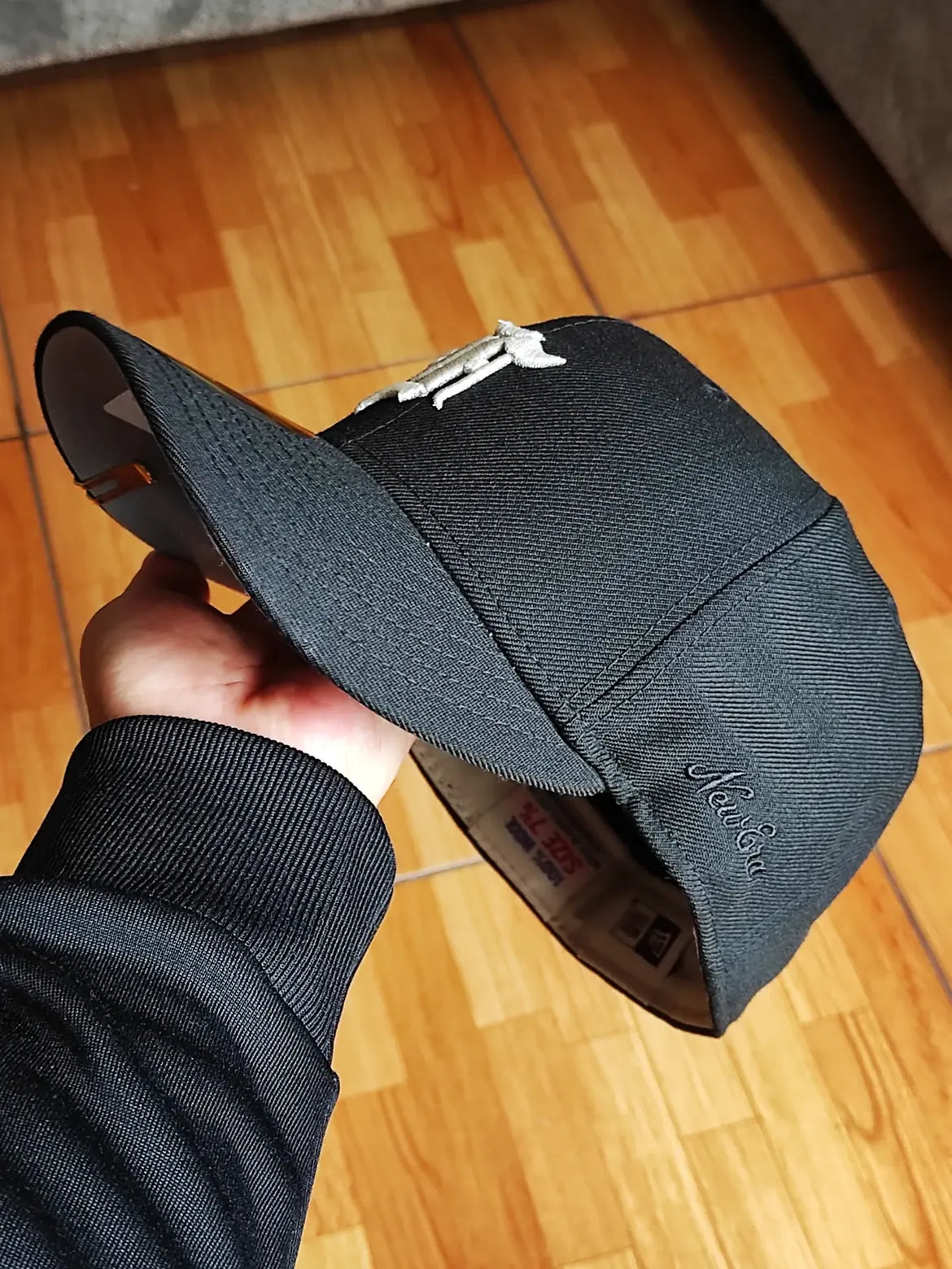 New Era Chicago White Sox Fear of God Black Essentials Classic Edition 59Fifty Fitted