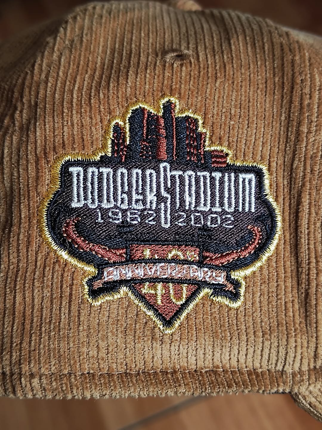 LOS ANGELES DODGERS 40TH ANIVERSARIO CORDUROY NEW ERA 9FORTY A-FRAME