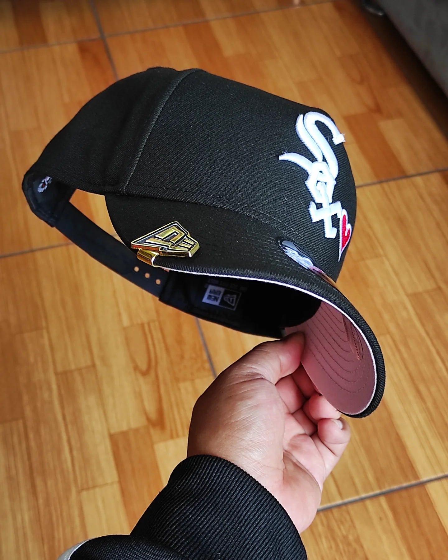 New Era Chicago white sox colección heart ❤️ black 9forty a-frame