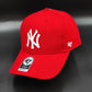 47brand New York Yankees  clasica color Rojo strapback