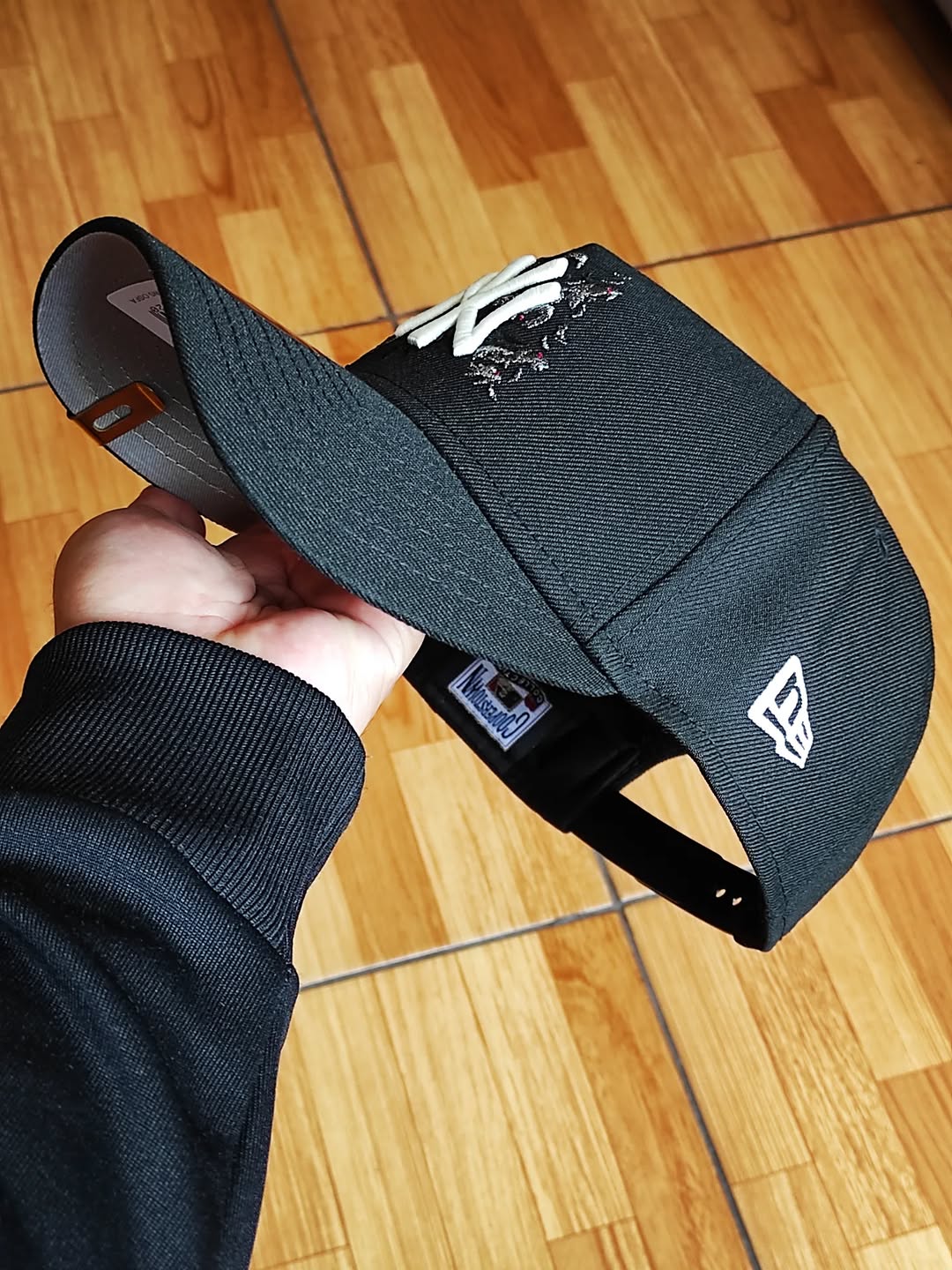 New Era New York Yankees Subway Series 2000 Black Prime Edition 9Forty A Frame Snapback glow 🔦 brilla en la oscuridad